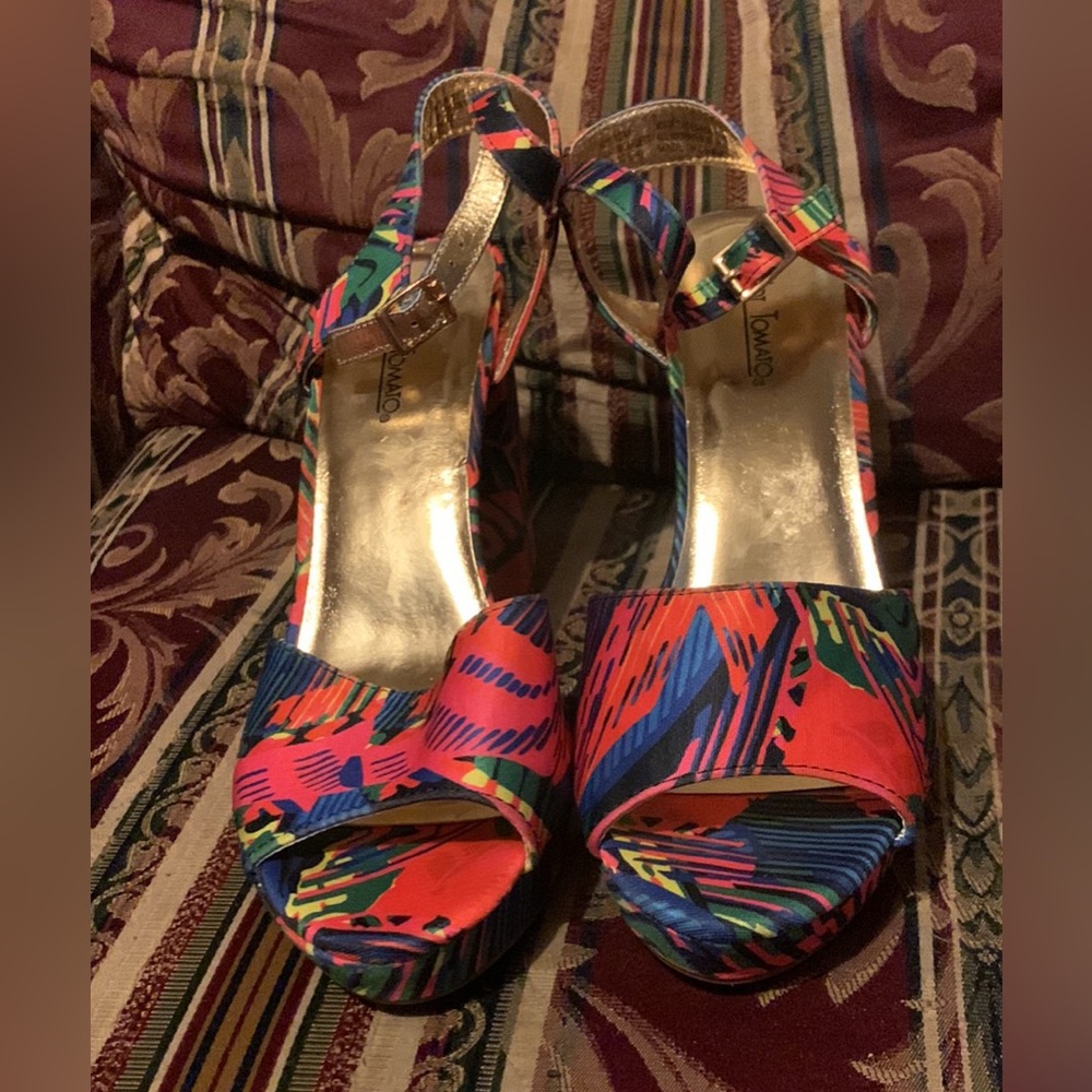 Hot Tomato Heels